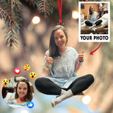 Personalized Photo Ornament, Perfect Gift for Love One | Sick