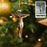 Custom Photo Ornament Gifts for Christians, Family and Friends - Personalized Christmas Gifts | Jesus 2