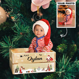 Custom Photo Ornament, Christmas Eve Box, Christmas Gift For Kid | Christmas Box