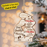 Dear Daddy & Mommy Ornament, Christmas Gifts | Dear Daddy