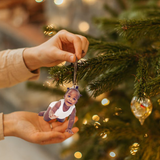 Custom Photo Ornament - Gift For Baby - Baby First Christmas Ornament | Black Baby