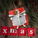 Custom Pet Photo Ornament - Christmas, Birthday Gift For Pet Mom, Pet Dad, Dog Mom, Dog Dad, Cat Mom, Cat Dad, Dog Parents | NewDO