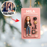 Turn Your Photo into an Action Figure - Custom Photo Ornament Toy Box Portrait | Photographer