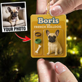 Turn Your Photo into an Action Figure - Custom Photo Ornament Toy Box Portrait | French Bulldog