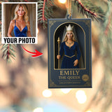 Turn Your Photo into an Action Figure - Custom Photo Ornament Toy Box Portrait | Queen