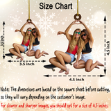 Customize Family Photo Ornament - Christmas, Birthday Gift For Family, Family Members, Mom, Dad, Husband, Wife | Friend 8