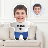 Custom Human Face Photo Pillow, 3D Custom Face Pillow, Personalized 3D Pillows, Best Christmas Gifts