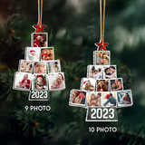 2023 Christmas Custom Photo Tree Ornament - Personalized Custom Mica Ornament - Christmas Gift For Family Members | Tree 1