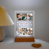 Custom Photo Night Light, Personalized Photo Collage LED Light, Mother's Day Gifts, Bedroom Night Light, Gift for Mom, Gift for Dad | Light Photo